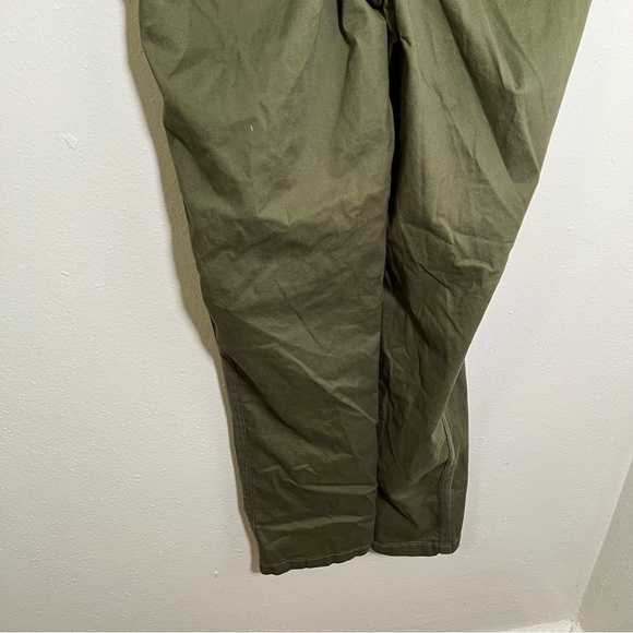 Gap Relaxed Girlfriend Twill Pant Clover Green 6 - Picture 10 of 13
